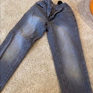 Boys Sonoma skinny jeans weathered look